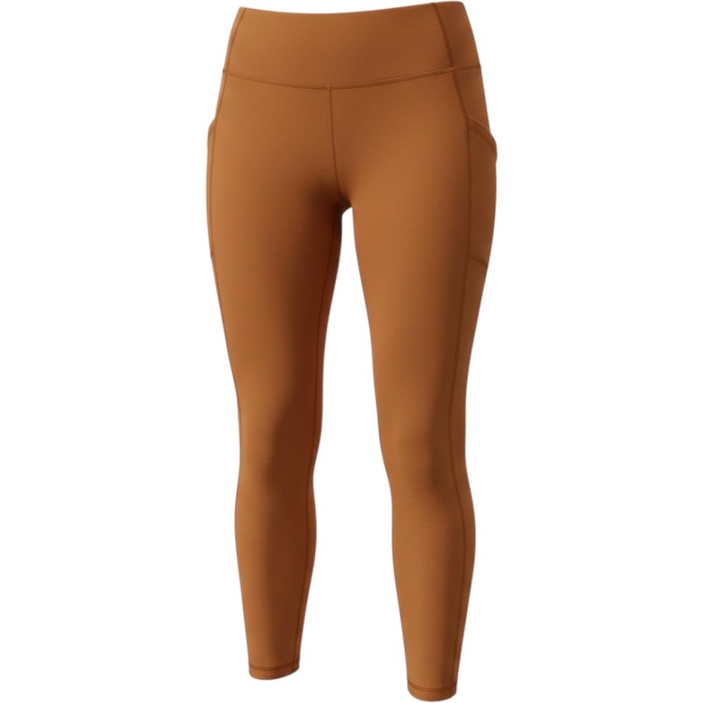 Athleta Salutation Stash Tight Leggings High Rise Pocketsβ Brown Medium Womens